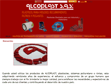 Tablet Screenshot of alcoplastcolombia.com
